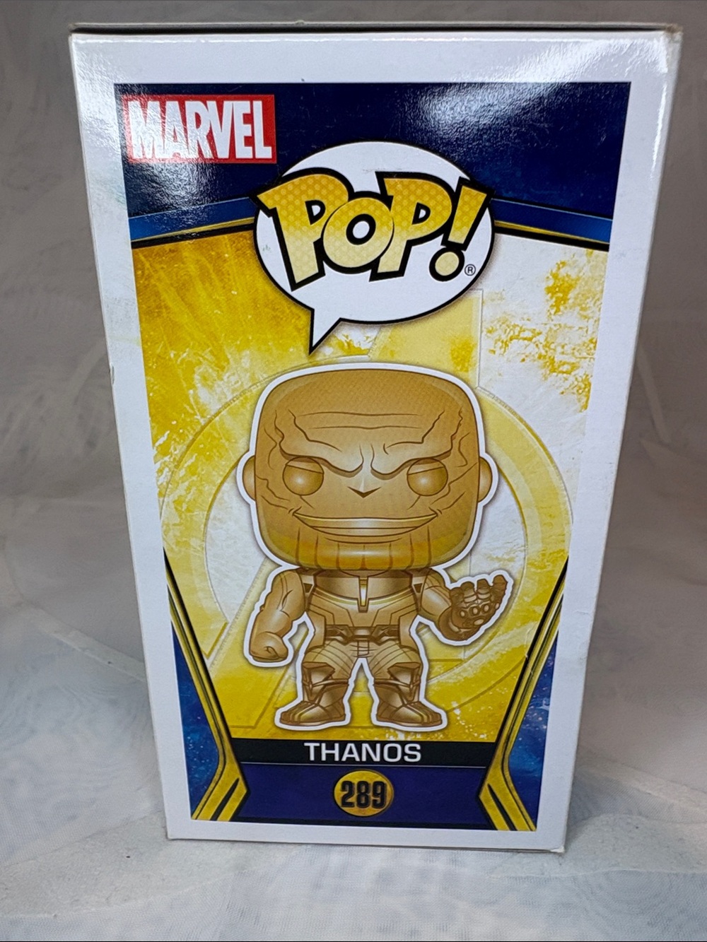 Funko Pop Avengers Infinity War Thanos Chrome Set of 6 Walmart Exclusives - Picture 5 of 16